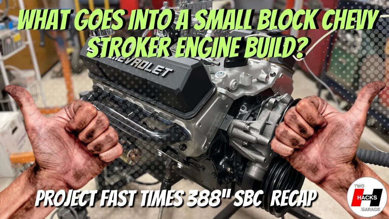 What’s Inside This Small Block Chevy Stroker Engine Build? 388 Cubic Inches of Rowdiness! #chevrolet