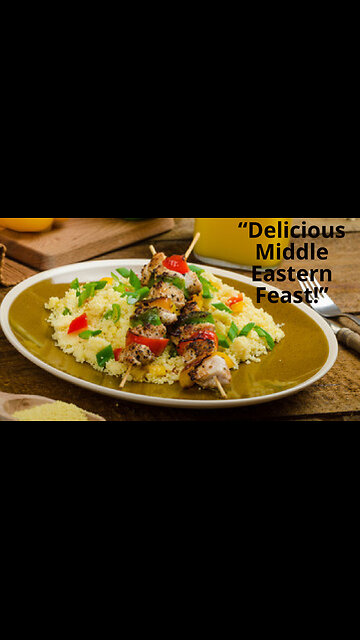 Delicious Middle Eastern Grilled Chicken with Couscous