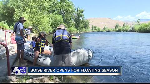 Boise River opens for floating season