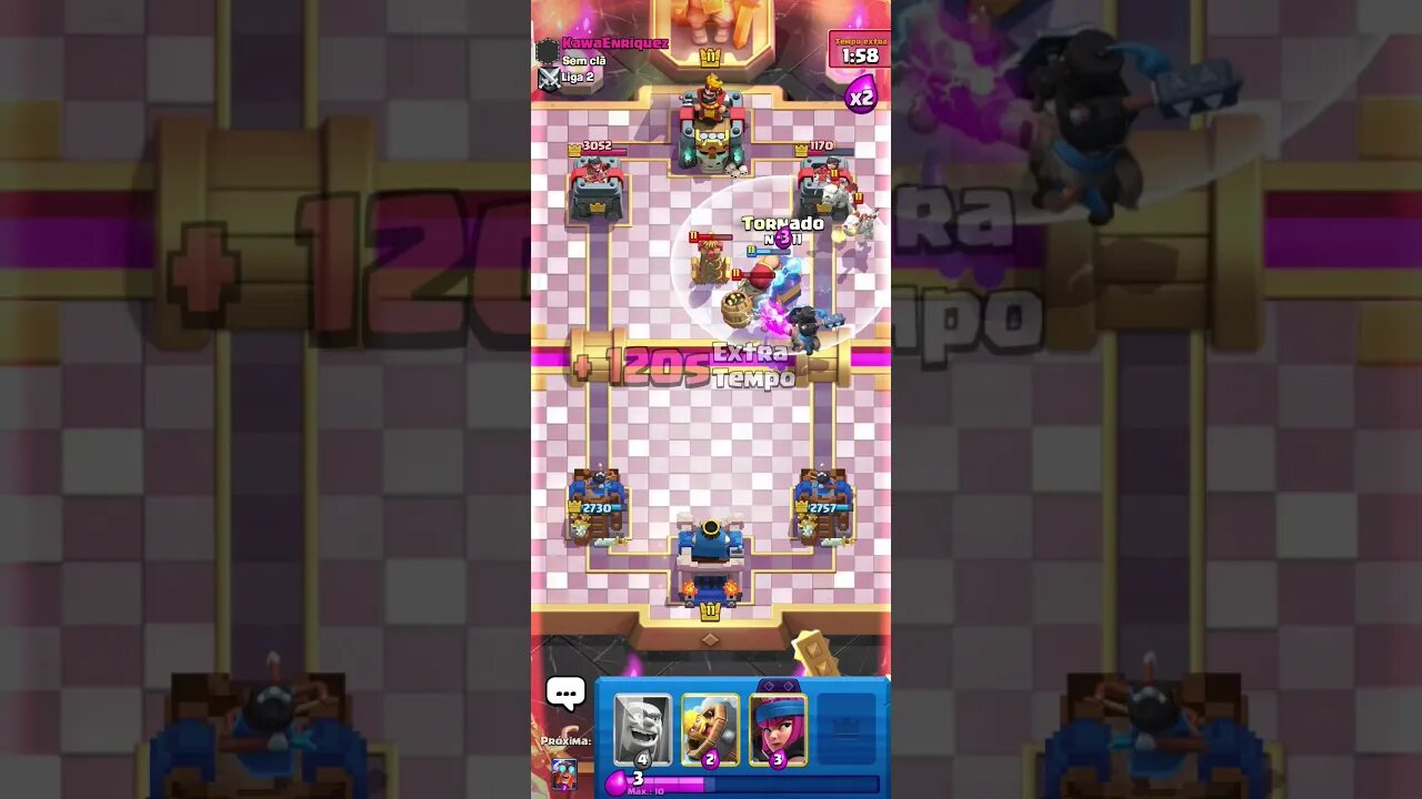 CLASH ROYALE SHORTS #179 - SÓ TEM PARTIDA TOP