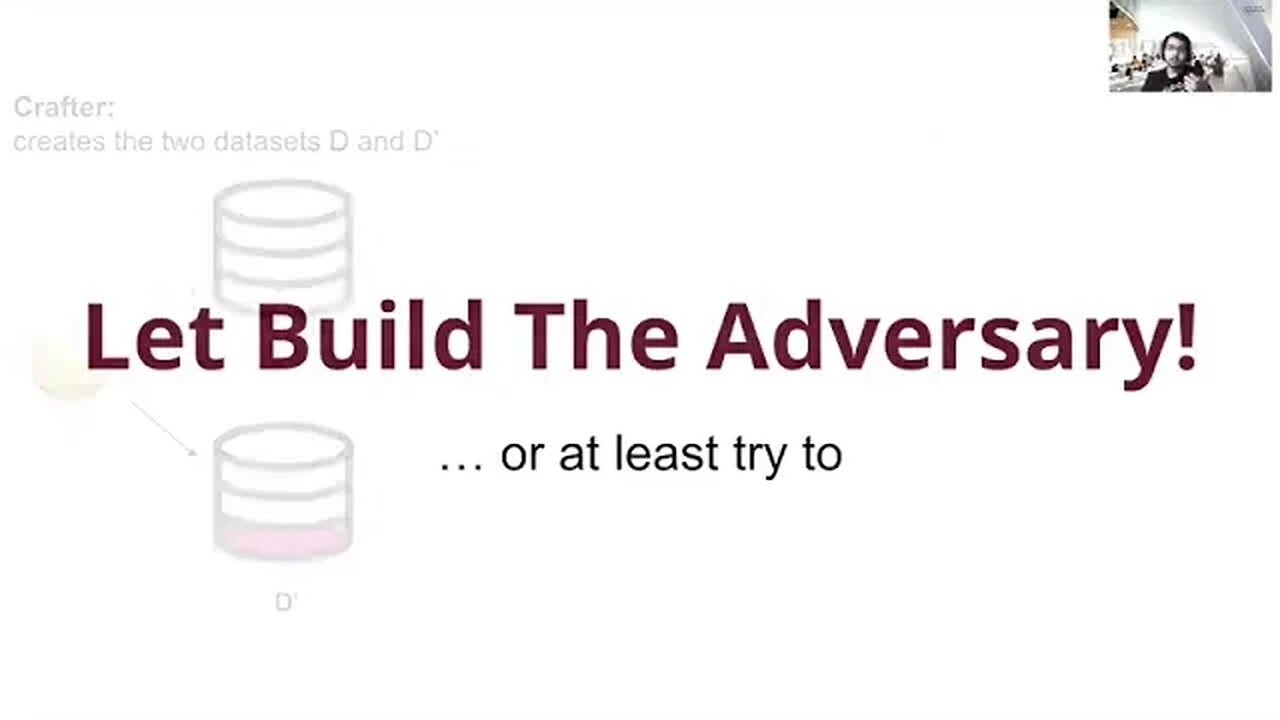 Adversary Instantiation Lower bounds for differentially private machine learning