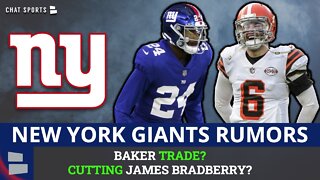 Baker Mayfield Trade? Cutting James Bradberry Today? Brian Daboll on Kadarius Toney | Giants Rumors