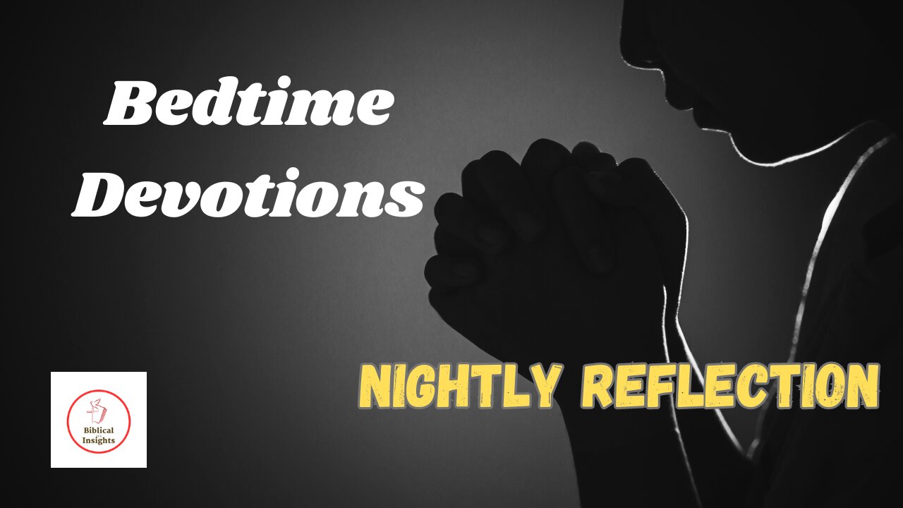 Finding Rest: Bedtime Devotional