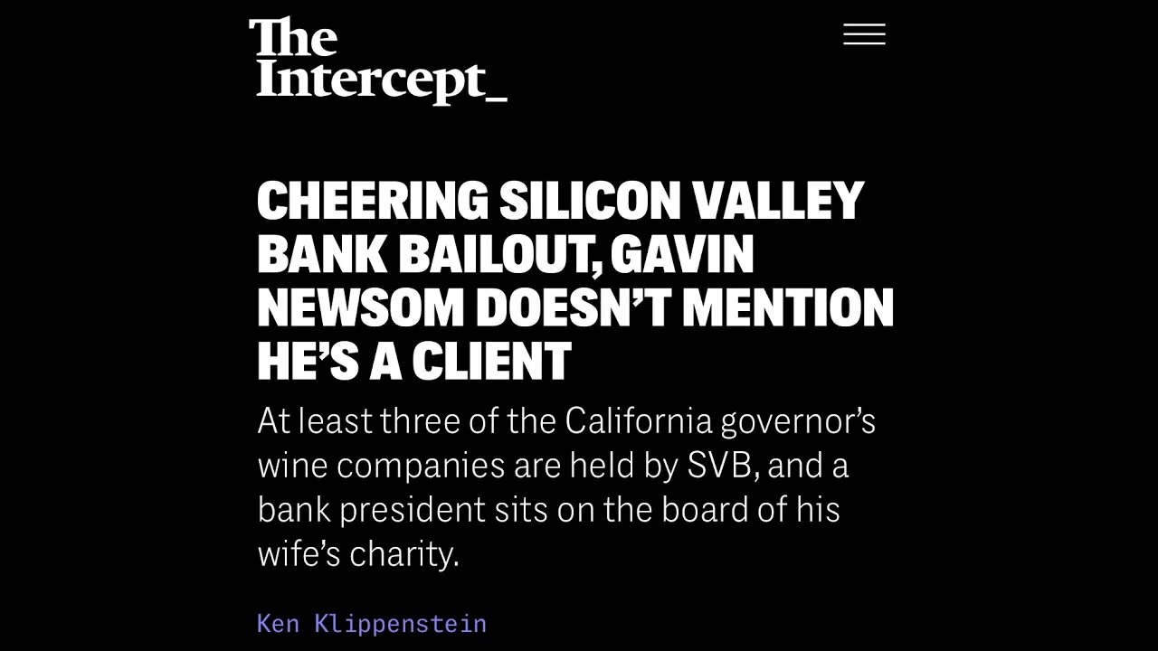 Gavin Newsom Corruption Strikes Again