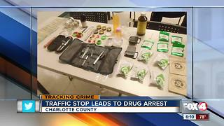 Deputies find drugs during a traffic stop