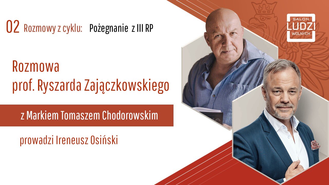 Prof. Ryszard Zajączkowski rozmawia z Markiem Chodorowskim