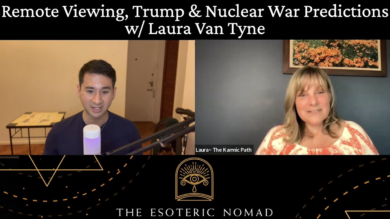 Remote Viewing, Trump & Nuclear War Predictions, Spiritual Warfare | Laura Van Tyne