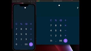 Calculator App | Desktop and Mobile App | flutter app