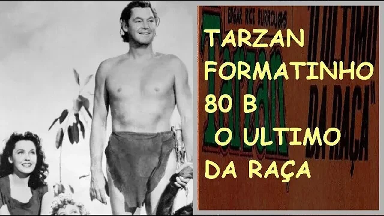 TARZAN FORMATINHO 80 B O ULTIMO DA RAÇA #gibi #comics #quadrinhos #hitorieta #museusogibi