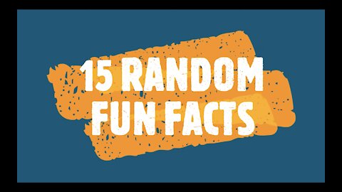 15 Random funny facts you didn't know (You will be astounded by these facts)