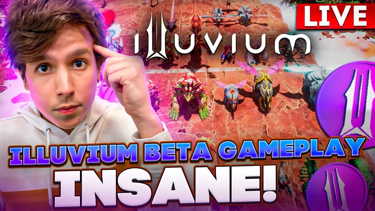 (LIVE) BEST NFT GAME! ILLUVIUM BETA GAMEPLAY! PLAY TO EARN!