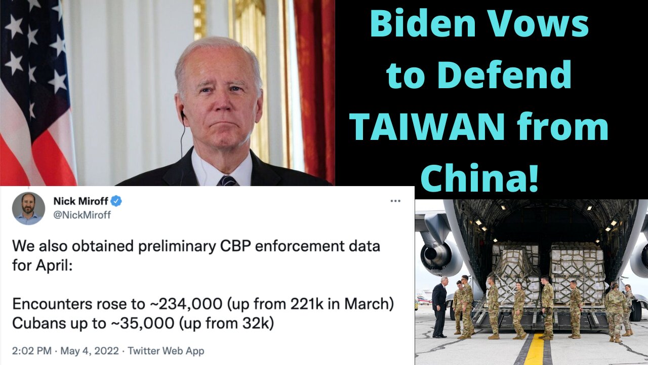 Biden Vows to DEFEND Taiwan Militarily!!