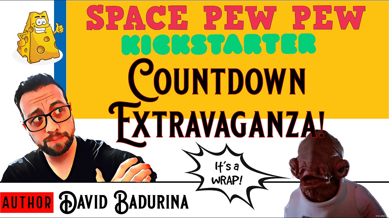 SPACE PEW PEW Kickstarter Wrap Party! It's the End Times! Let's hang out!