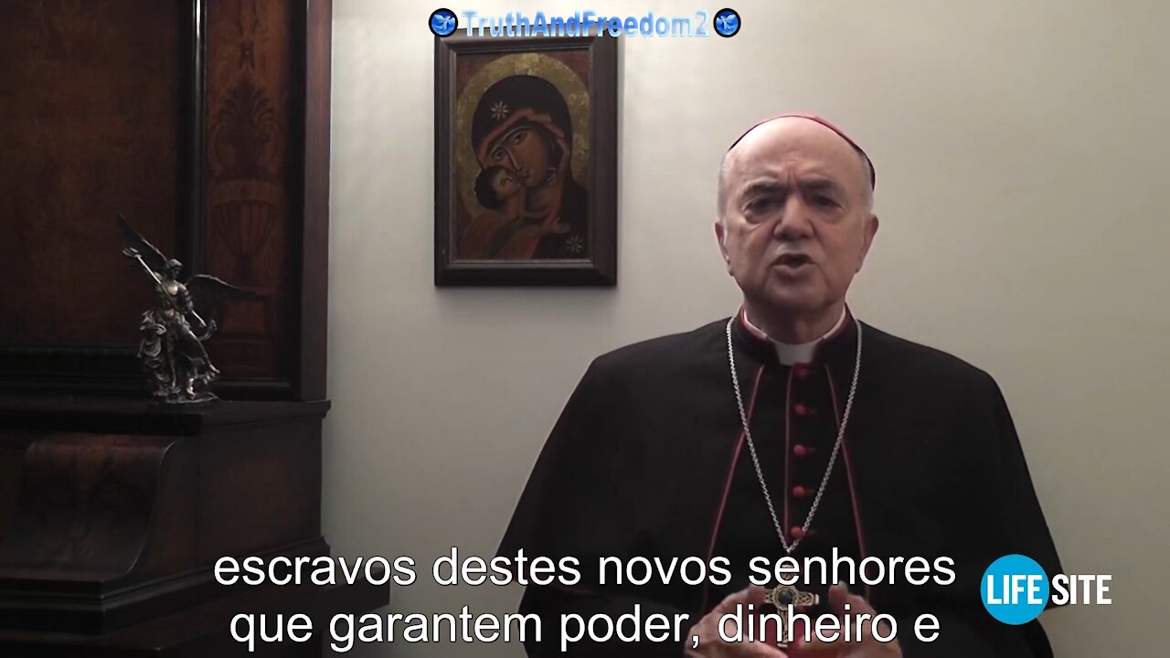 Abp. Viganò calls for Anti-Globalist Alliance to stop global enslavement of humanity!