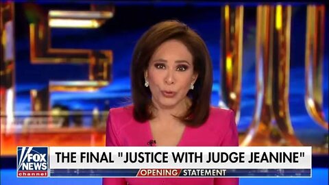Judge Jeanine reflects on the end of her show