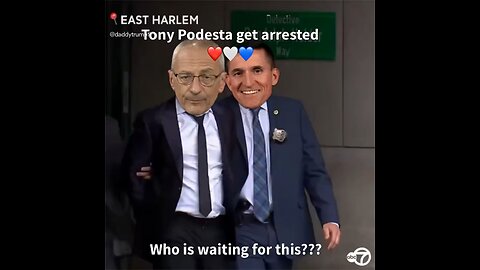 Arrest The Podesta📿🪨💺⚡️🫡👻