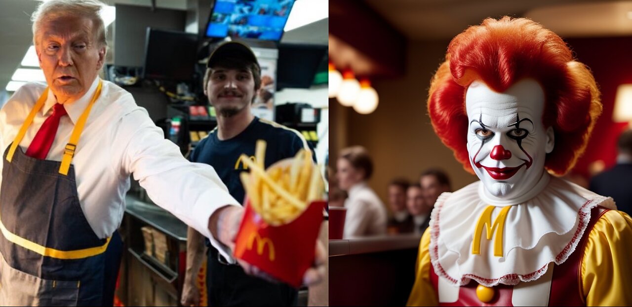 Trump Makes French Fries At McDonald’s