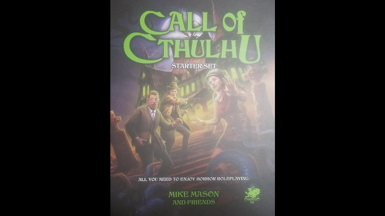 Call of Cthulhu 7th Edition RPG Starter Set (2020, Chaosium) -- What's Inside