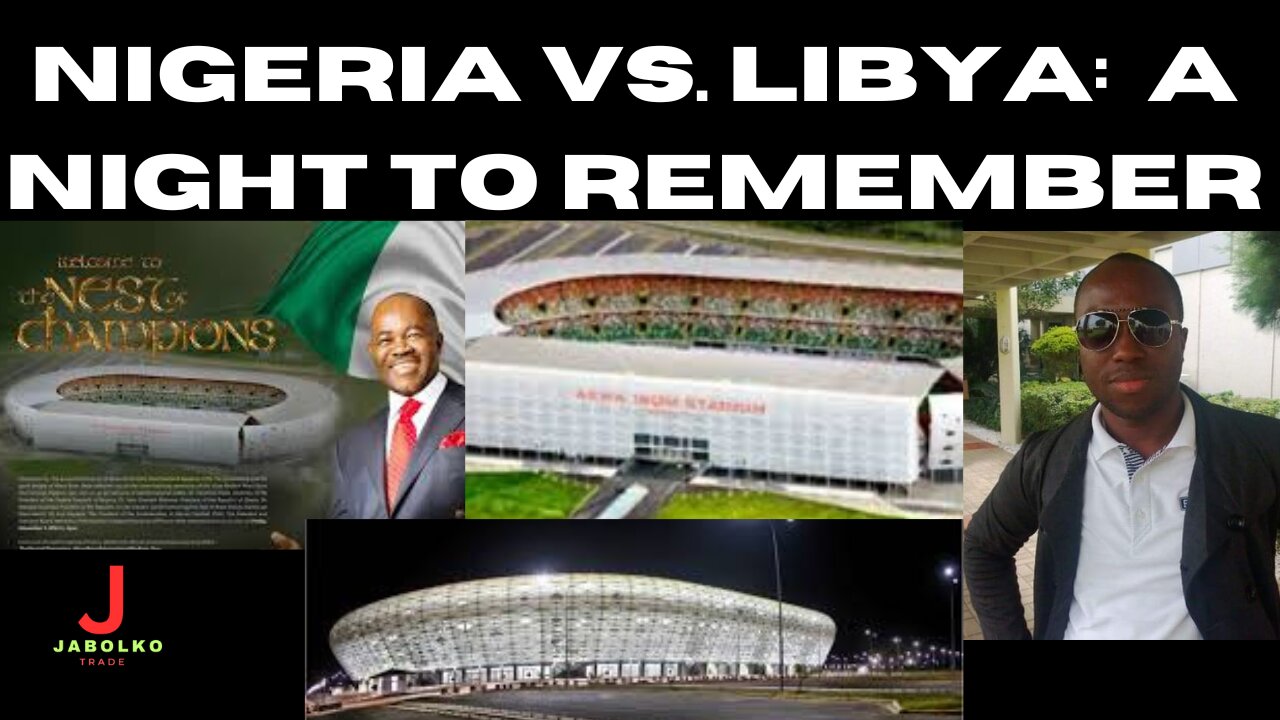 Join the Excitement: Relive the Nigeria vs. Libya 2024 Match at the Uyo Stadium Akwa Ibom #crowds