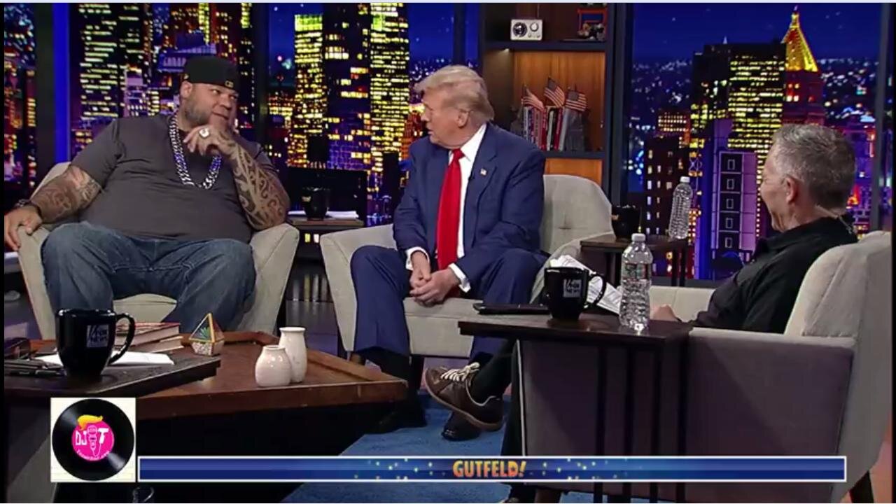 (Pt.1) President Trump Rare Late-Night Show Appearance On Gutfeld (Assassination Attempts) 9.18.24