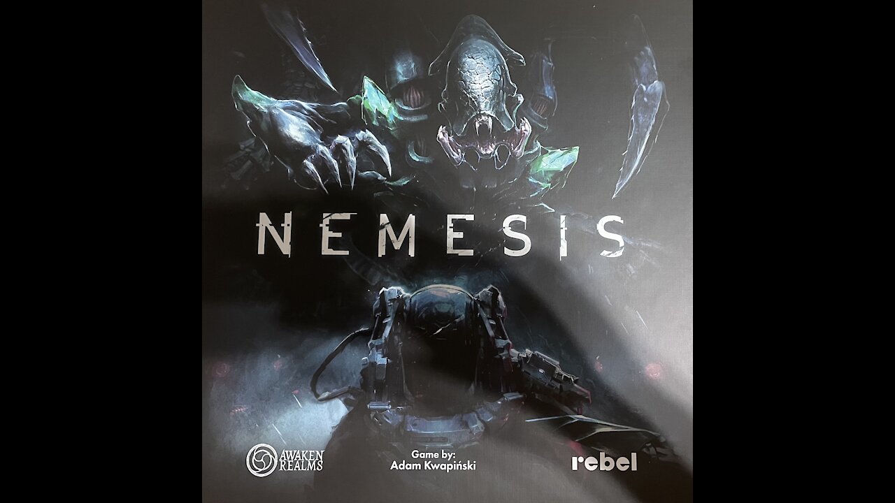 Unboxing nemesis boardgame