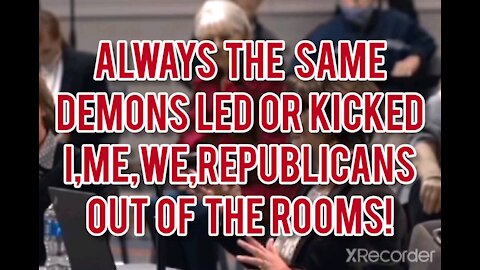 HOW MANY TIMES! DO WE HEAR "WE WERE KICKED OUT"
