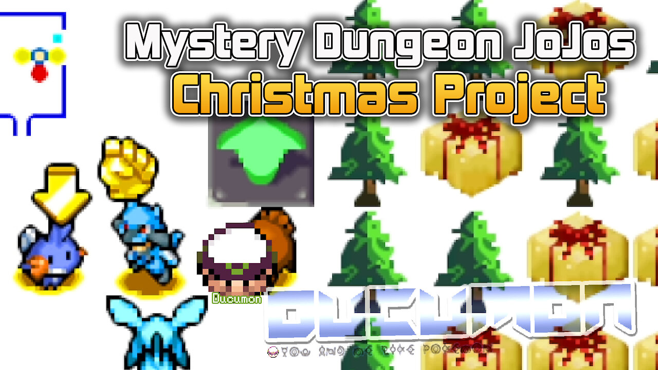 Pokemon Mystery Dungeon JoJos Christmas Project - NDS Hack ROM for Xmas 2021 by JoJoRetroGamer