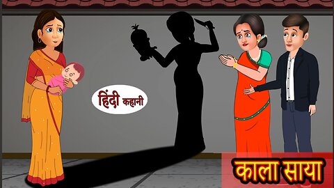 काला साया | Hindi Story | Cartoon Story | Hindi Kahani