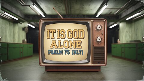 It Is God Alone | Psalms Songs with LYRICS | Psalm 75 (NLT) #worshipsong | Worship Songs with Lyrics