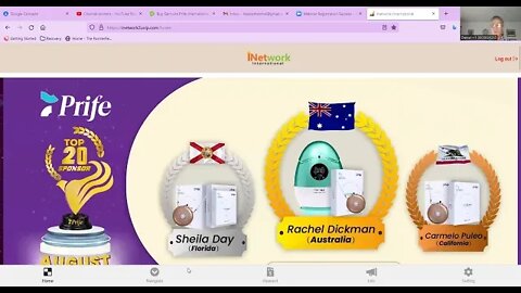 Pay By Check For Genuine Prife International Products In iNetwork Office
