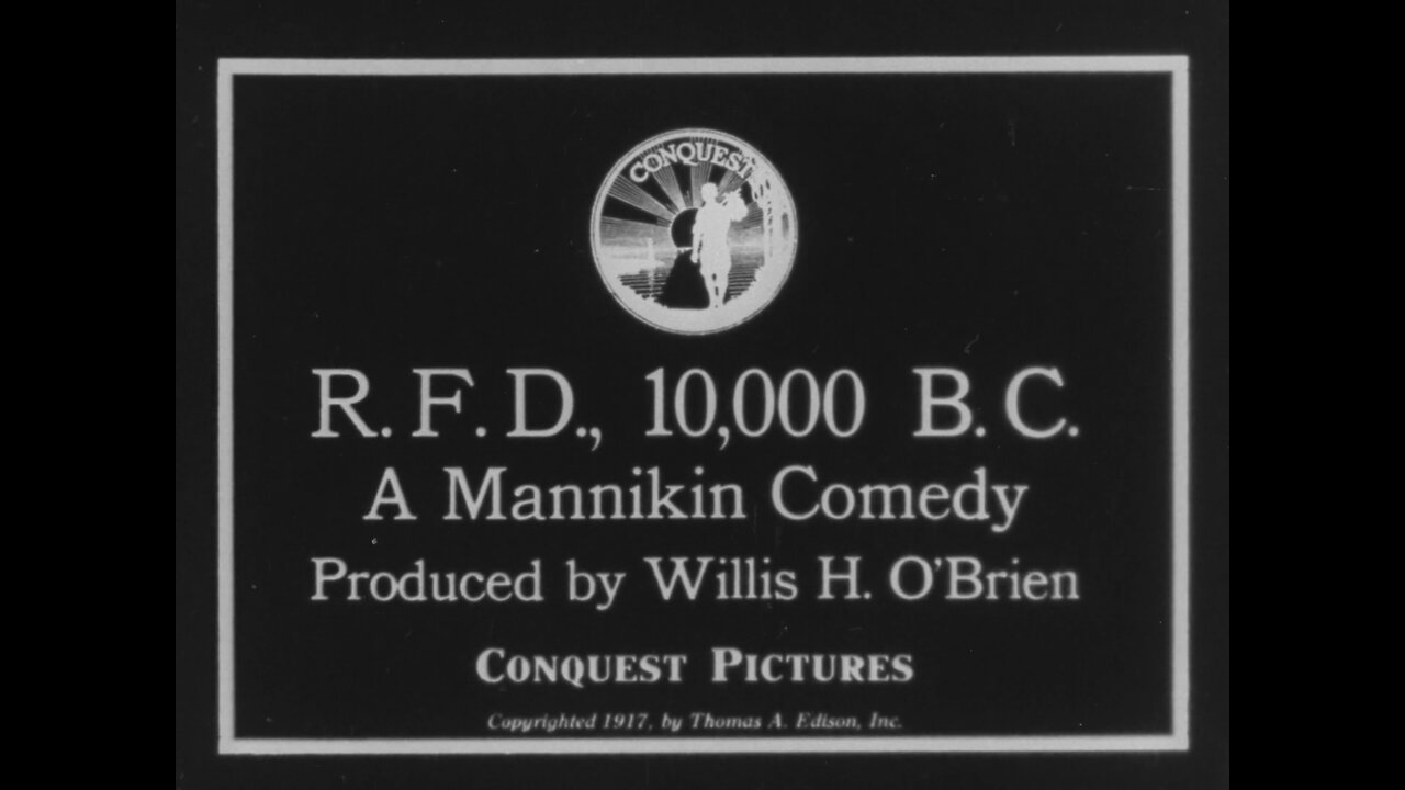 10,000 B.C. (1917 Original Black & White Film)