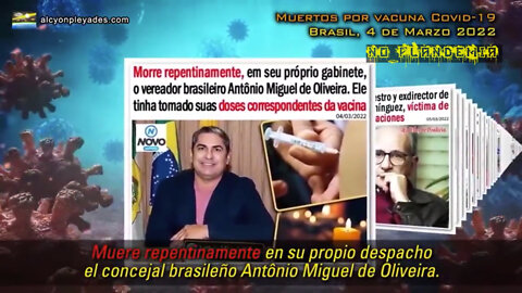 Muertes de politicos a consecuencia de las terapias génicas.
