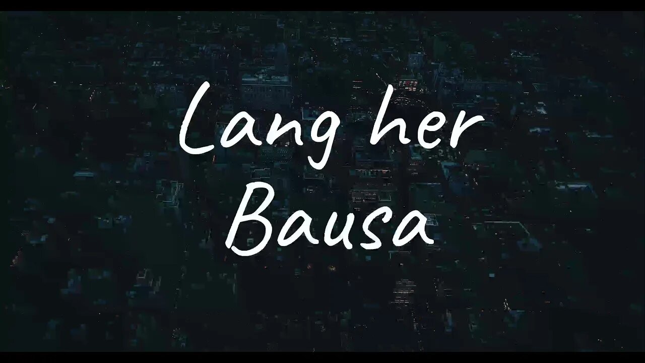 Bausa - Lang her (Lyrics)