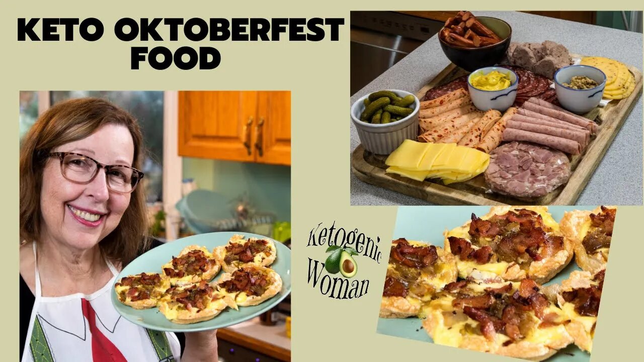 Keto Oktoberfest Food | German Pizza Flammkuchen | Sauerkraut & Ribs | Potato Pancakes | Charcuterie