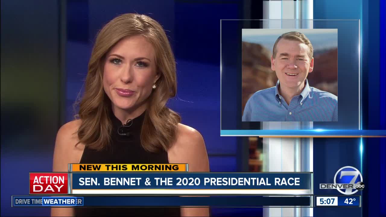 Sen. Bennet & the 2020 Presidental race