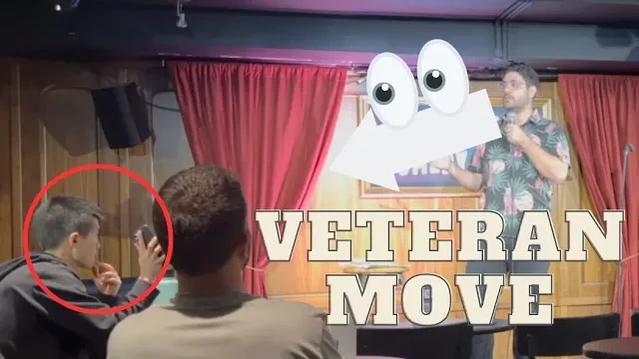 Veteran Move - First Open Mic Comedy Set