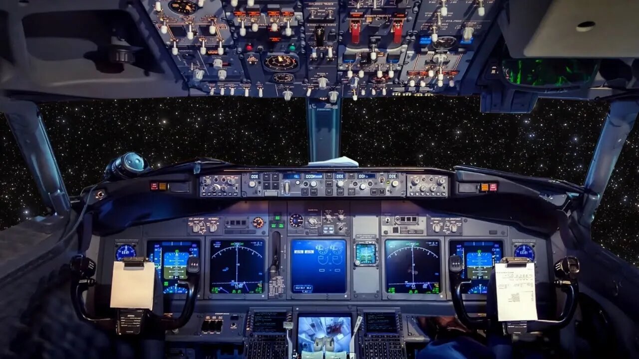 Airplane Cockpit Ambience | Airplane White Noise | Jet Sound