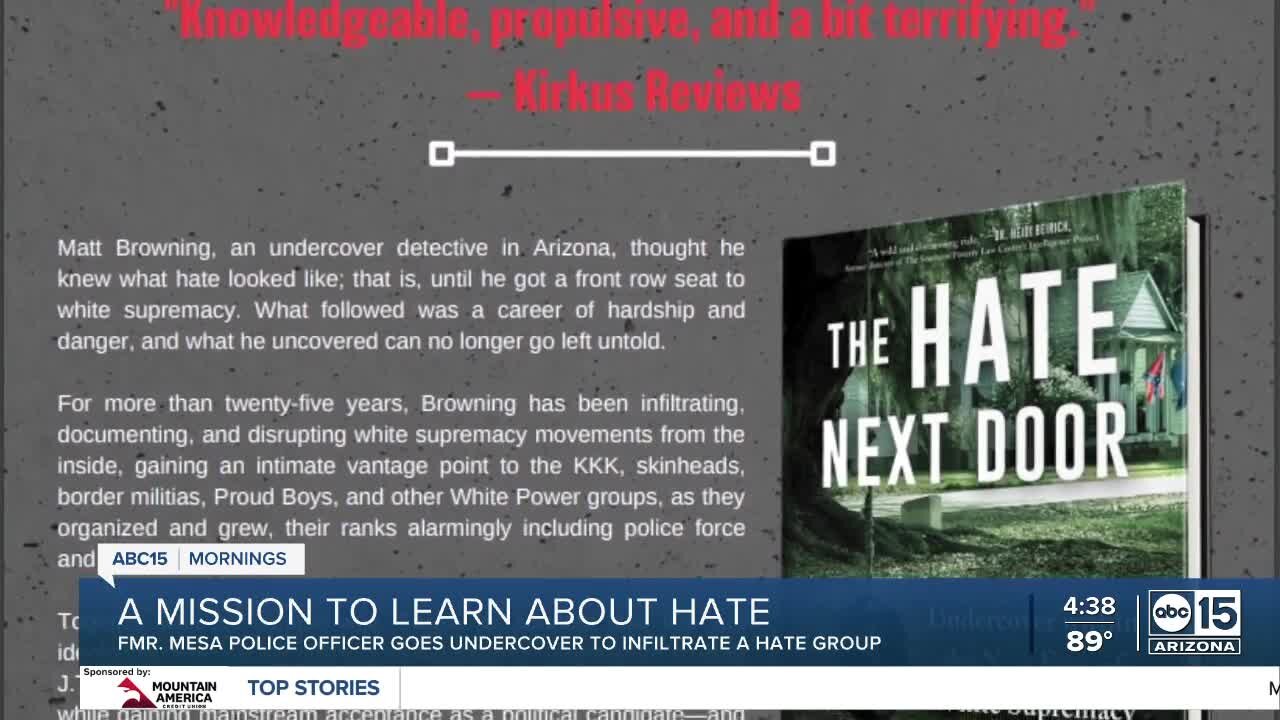 Former Mesa police officer recalls working undercover to take down white supremacists in Arizona