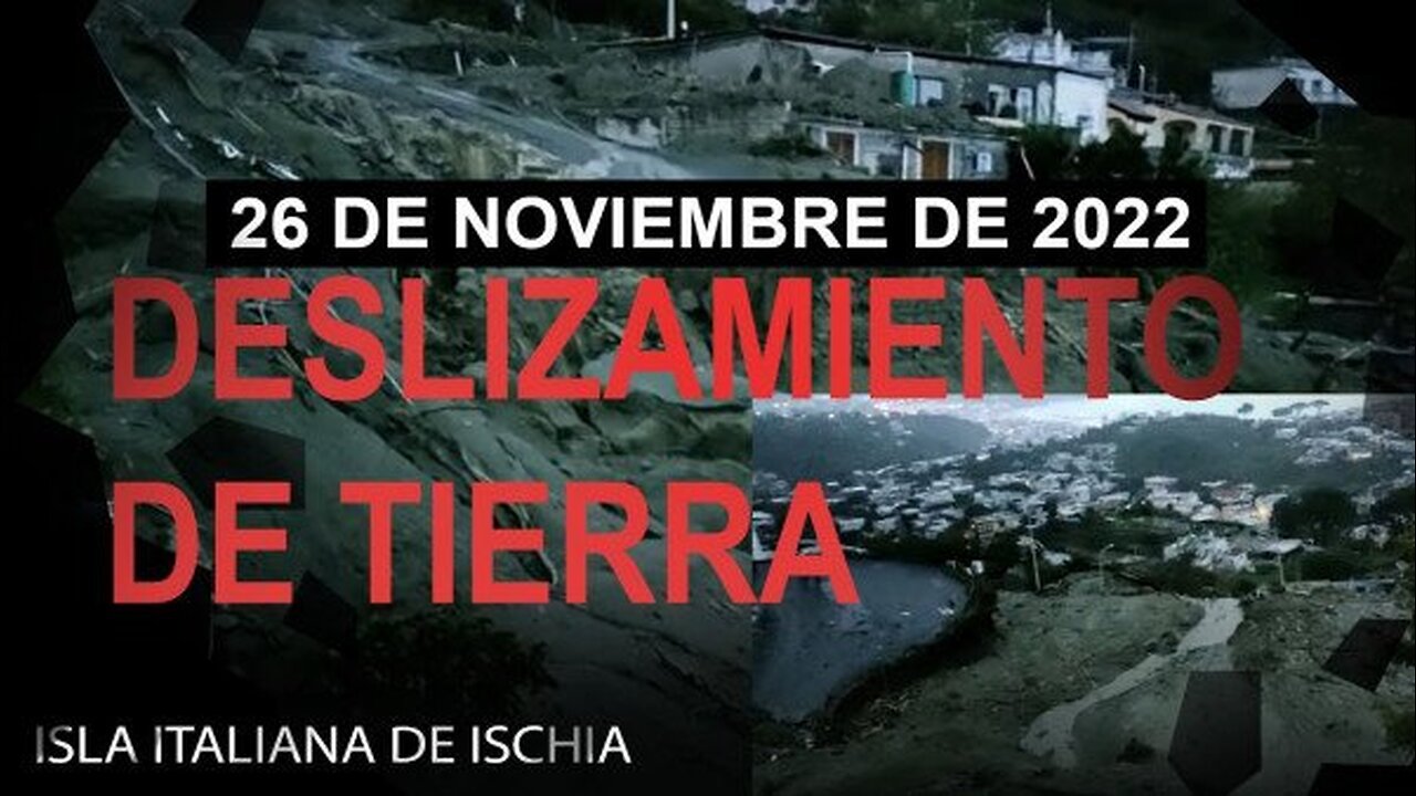 Tragedia por deslizamiento de tierras en la isla italiana de Ischia