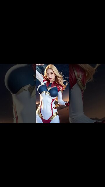 Cosplay - Capitã Marvel - I.A.