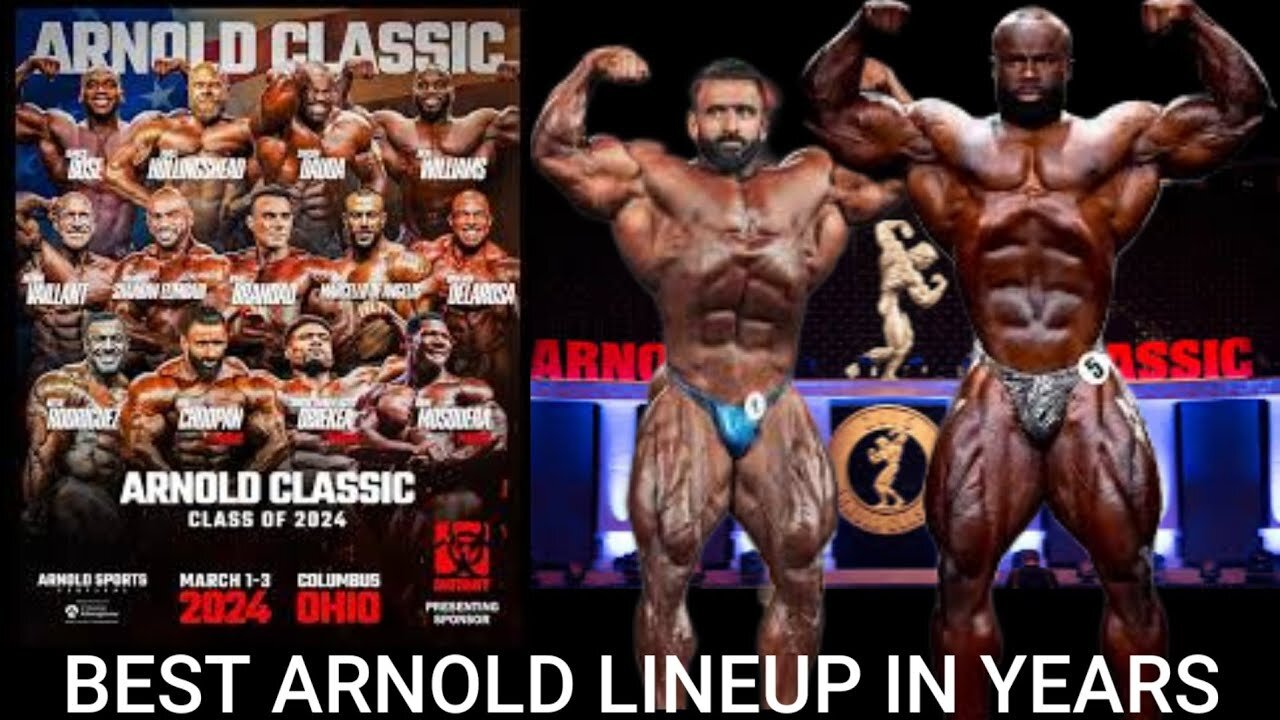 EARLY 2024 ARNOLD CLASSIC OHIO TOP 6 PICKS