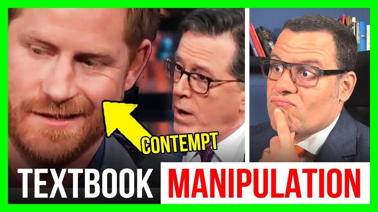 THIS Colbert clip summarizes Harry's TOXICITY