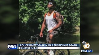 Police investigate suspicious Mission Beach death