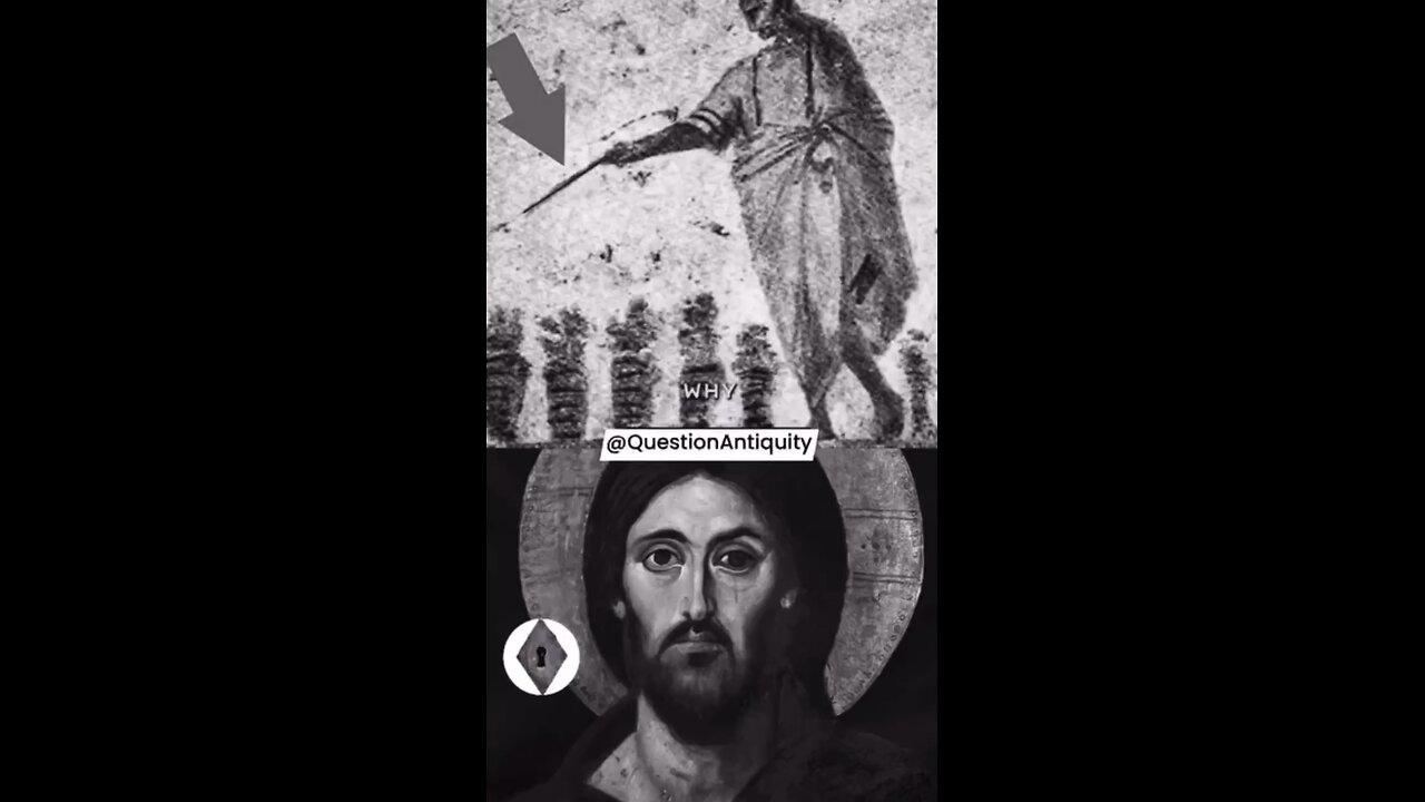 Jesus Holding A Wand