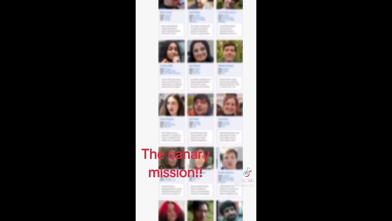 The Canary Mission-How Israel Silences Its Critics