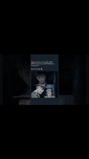 L’épisode 5 de l’anime MY HOME HERO est maintenant DISPONIBLE sur Crunchyroll !