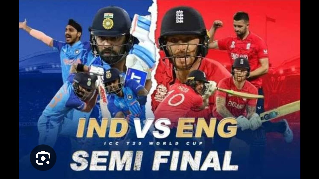 India vs England ICC T20 world semi final