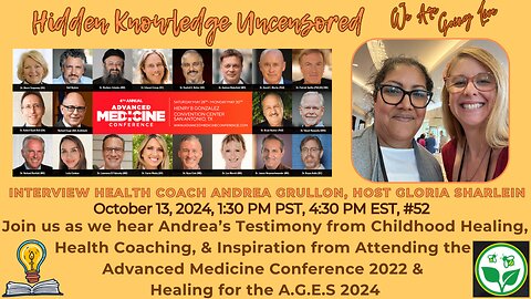 Interview Health Coach Andrea Grullon, Childhood Healing and Inspiration from Attending Conferences