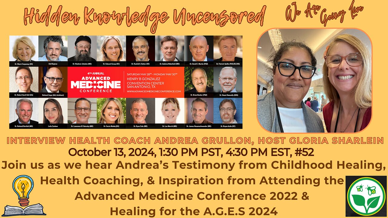Interview Health Coach Andrea Grullon, Childhood Healing and Inspiration from Attending Conferences
