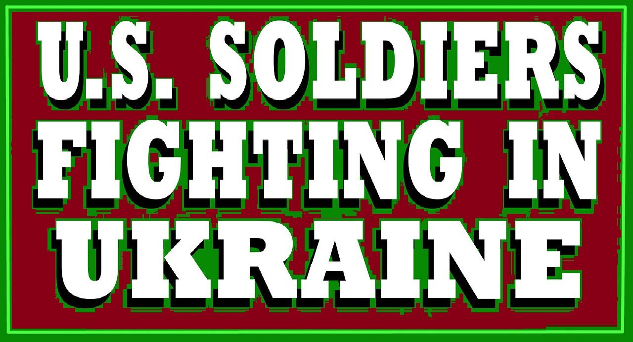 Rare Footage: U.S. SOLDIERS FIGHTING IN UKRAINE?